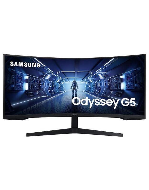 LCD Monitor|SAMSUNG|Odyssey G5|34 |Gaming/Curved/21 : 9|Panel VA|3440x1440|21:9|1 ms|Tilt|Colour Black|LC34G55TWWPXEN