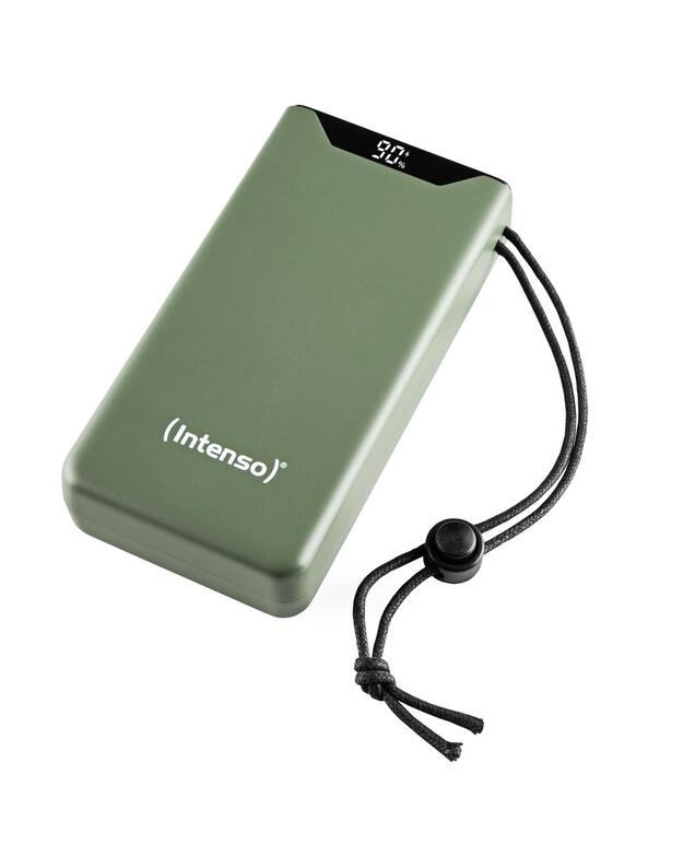 POWER BANK USB 20000MAH QC3.0/GREEN F20000 7332057 INTENSO