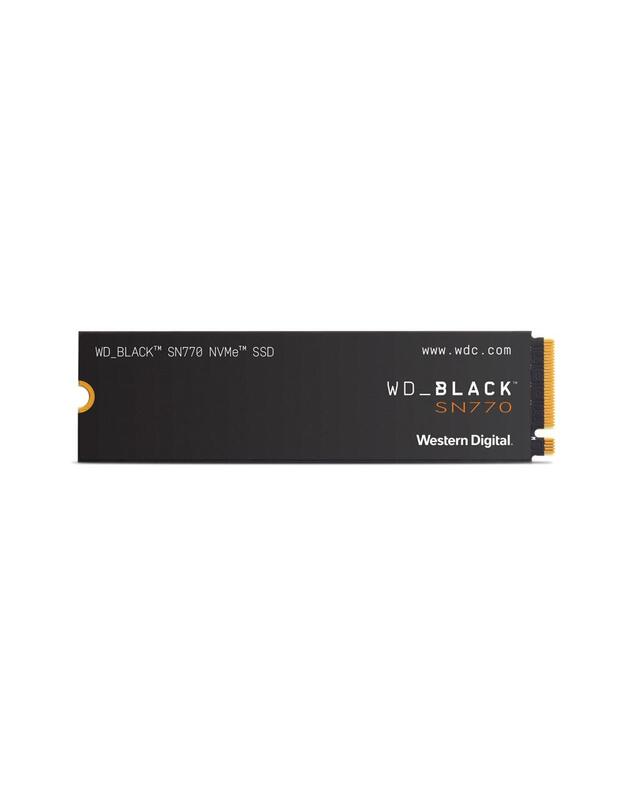 SSD|WESTERN DIGITAL|Black SN770|500GB|M.2|PCIe Gen4|NVMe|Write speed 4000 MBytes/sec|Read speed 5000 MBytes/sec|WDS500G3X0E