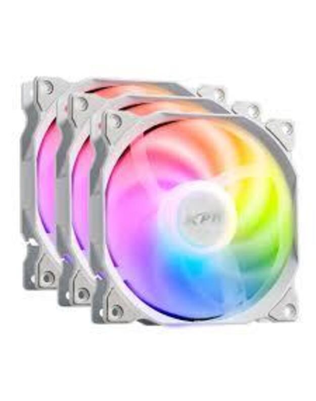 CASE FAN 120MM ARGB/VENTO120ARGBPWM3C-WHCWW ADATA