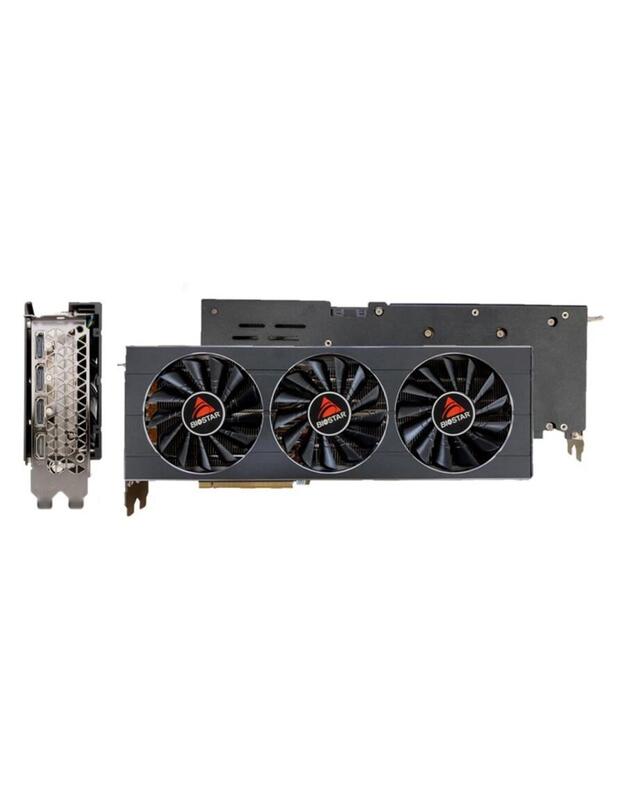 Graphics Card|BIOSTAR|NVIDIA GeForce RTX 3080|10 GB|GDDR6X|PCIE 4.0 16x|GPU 1440 MHz|Triple slot Fansink|1xHDMI|3xDisplayPort|VN3816RMT3