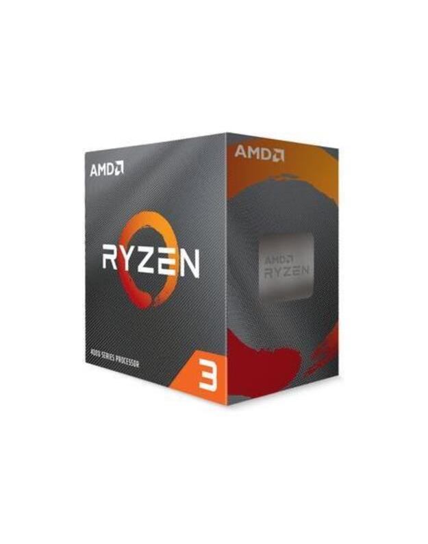 CPU|AMD|Desktop|Ryzen 3|4100|Renoir|3800 MHz|Cores 4|2MB|Socket SAM4|65 Watts|BOX|100-100000510BOX