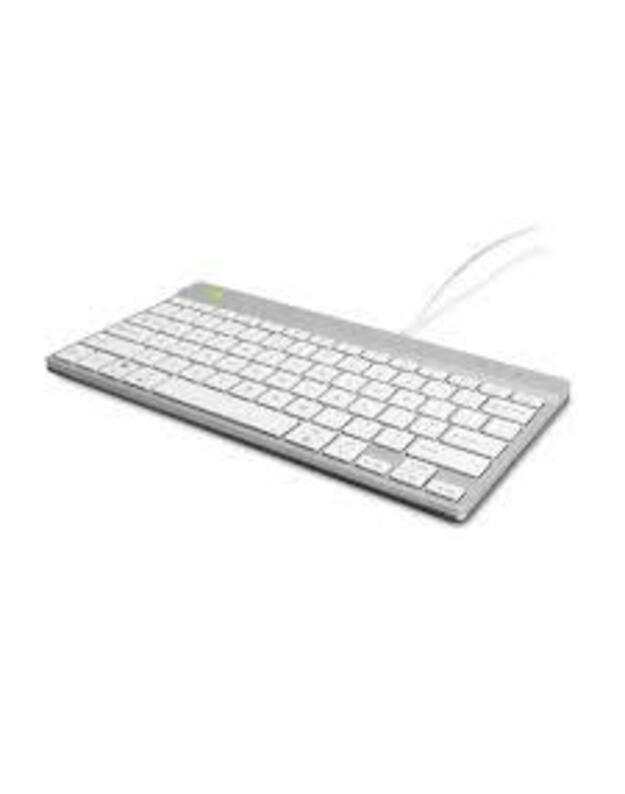 KEYBOARD COMPACT BREAK ENG/WHITE RGOCOUSWDWH R-GO TOOLS