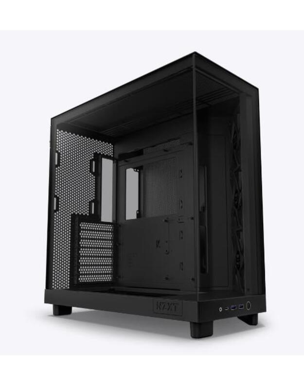 Case|NZXT|H6 Flow|MidiTower|Not included|ATX|MicroATX|MiniITX|Colour Black|CC-H61FB-01