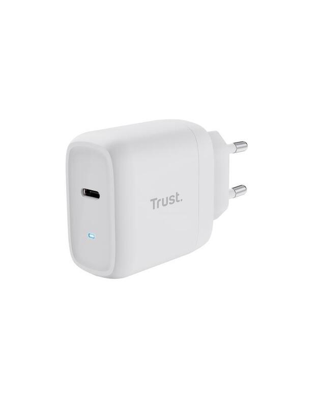 MOBILE CHARGER WALL MAXO 65W/USB-C WHITE 25139 TRUST