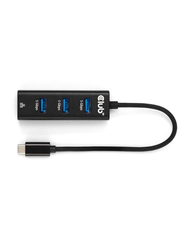 I/O HUB USB-C 3PORT/CSV-1549 CLUB3D