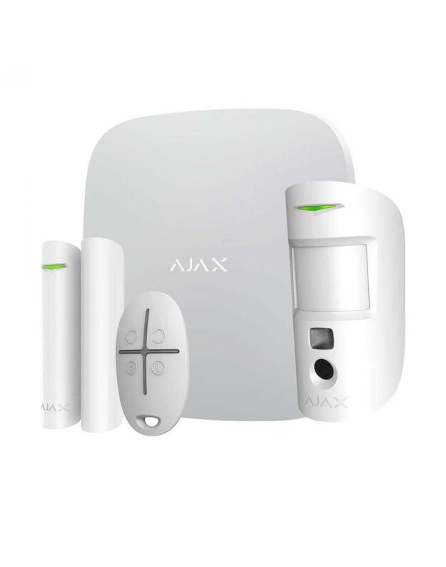 ALARM SECURITY STARTERKIT CAM/PLUS WHITE 38174 AJAX