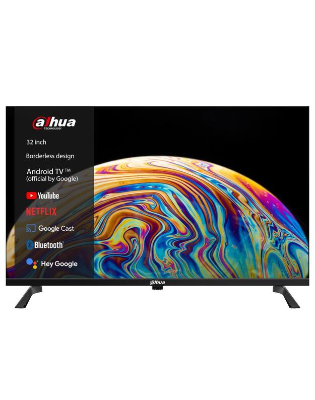 TV Set|DAHUA|32 |1366x768|Android TV|Black|DHI-LTV32-SD100