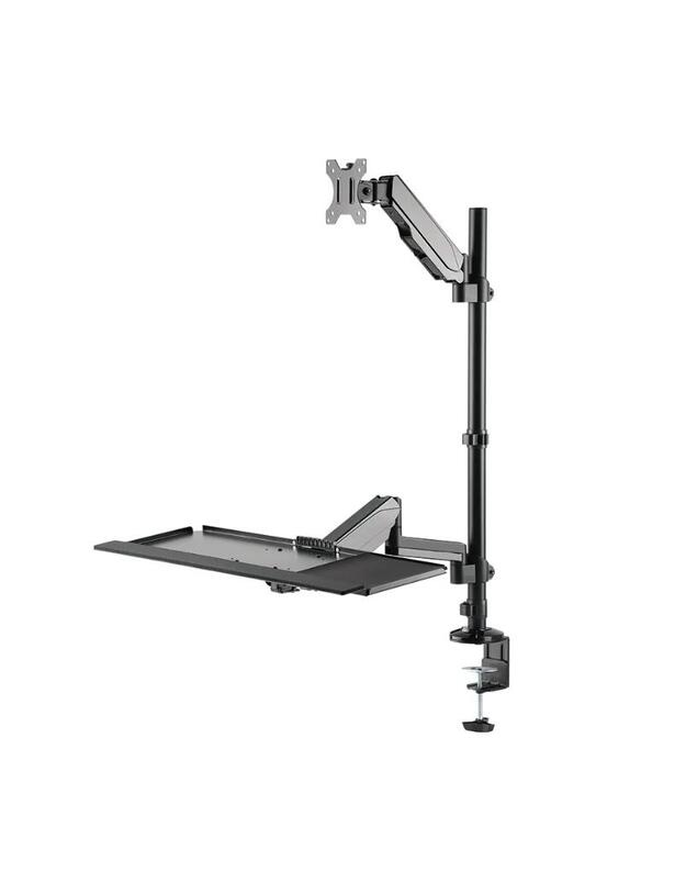 PC ACC SIT-STAND WORKSTATION/17-32  DS90-325BL1 NEOMOUNTS