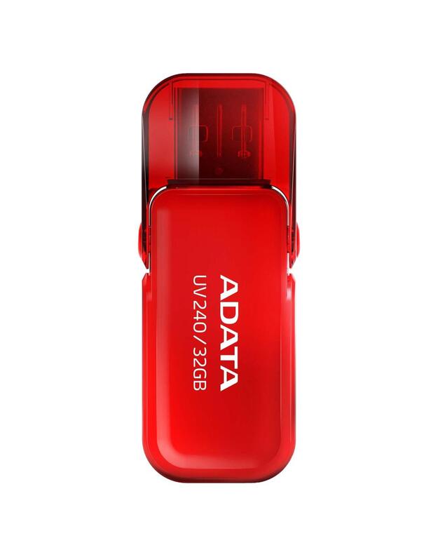 MEMORY DRIVE FLASH USB2 64GB/RED AUV240-64G-RRD ADATA