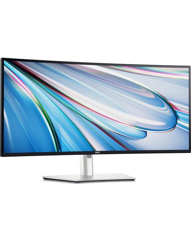 LCD Monitor|DELL|U3425WE|34 |Curved/21 : 9|Panel IPS|3440x1440|21:9|120 Hz|Matte|8 ms|Speakers|Swivel|Height adjustable|Tilt|Colour Silver|210-BMDW