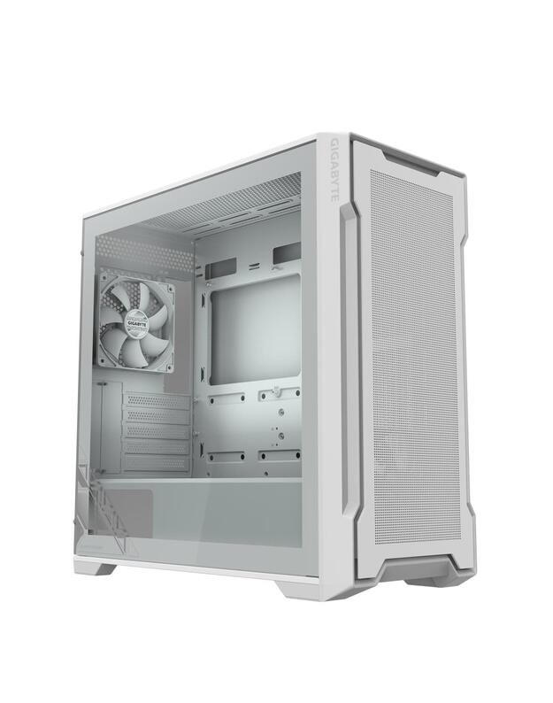 CASE MIDITOWER ATX W/O PSU/GB-C102GI WHITE GIGABYTE