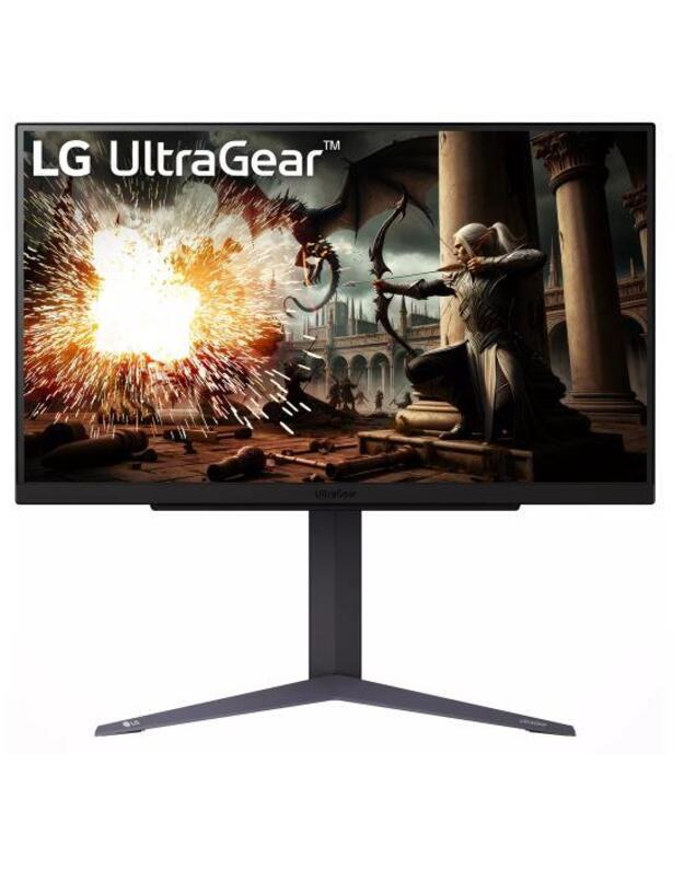 LCD Monitor|LG|27GS75Q-B|27 |Gaming|Panel IPS|2560x1440|16:9|180Hz|Matte|1 ms|Pivot|Height adjustable|Tilt|Colour Black|27GS75Q-B