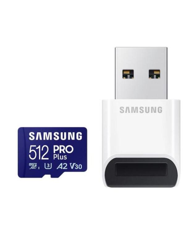 MEMORY MICRO SDXC PRO+ 512GB/W/ADAPT. MB-MD512SB/WW SAMSUNG