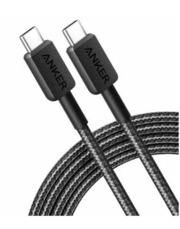 CABLE USB-C TO USB-C 0.9M/310 BLACK A81D5H11 ANKER