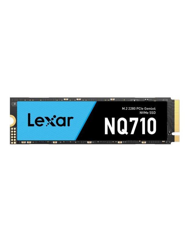 SSD|LEXAR|NQ710|1TB|Heatsink M.2|PCIe Gen4|NVMe|Write speed 3300 MBytes/sec|Read speed 5000 MBytes/sec|TBW 340 TB|MTBF 150000 hours|LNQ710X001T-RNNNG