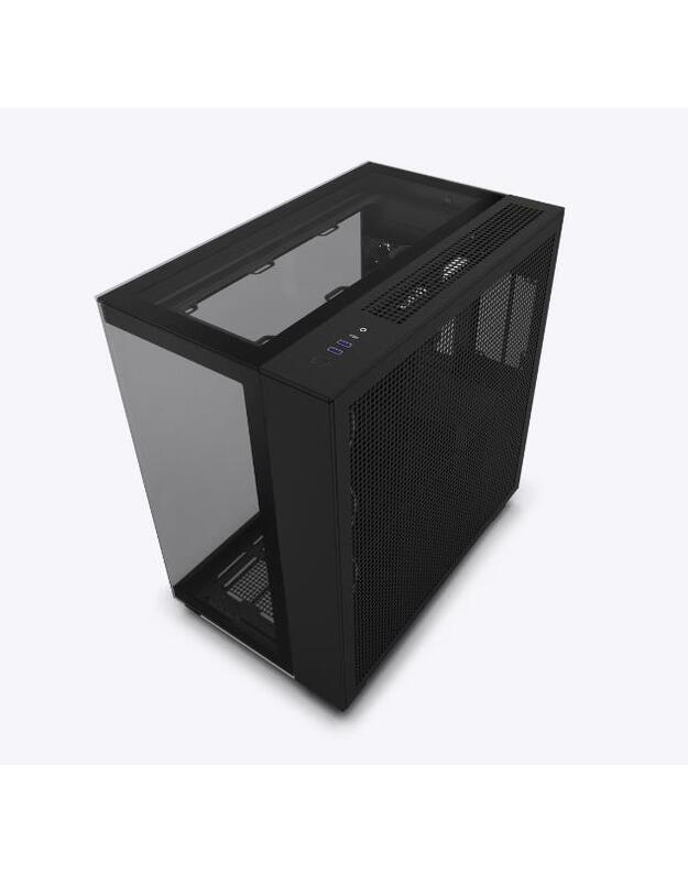 Case|NZXT|H9 Elite|MidiTower|Case product features Transparent panel|Not included|ATX|MicroATX|MiniITX|Colour Black|CM-H91EB-01