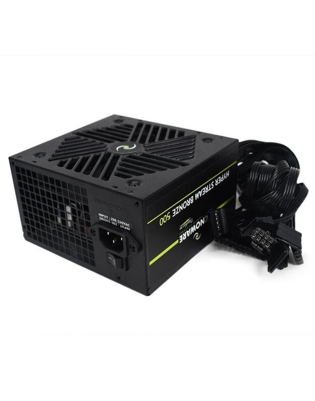 Power Supply|TECNOWARE|HYPER STREAM 500 Bronze|500 Watts|PFC Active|FAL501HSB