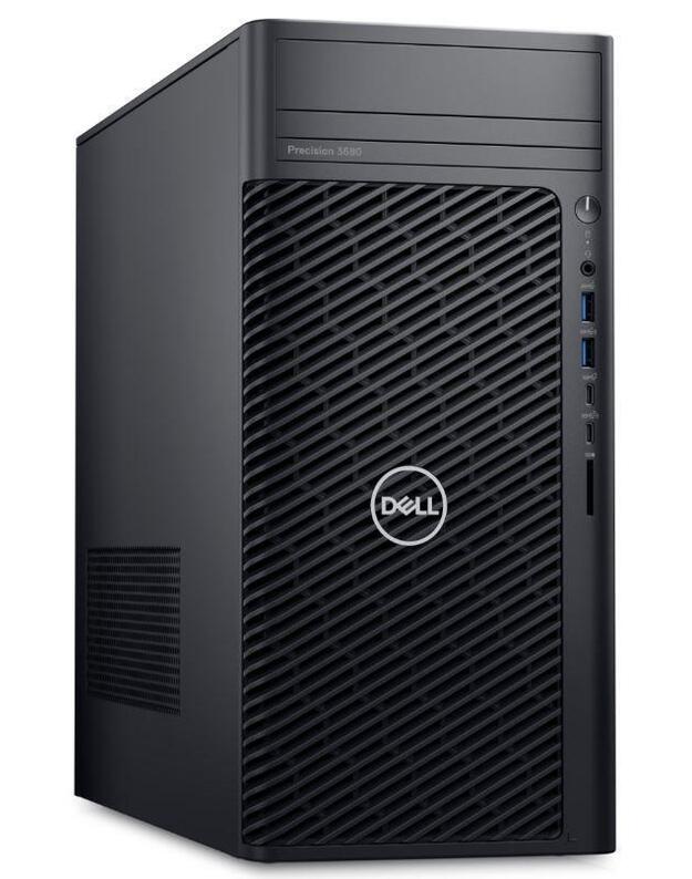 PC|DELL|Precision|3680 Tower|Tower|CPU Core i7|i7-14700|2100 MHz|RAM 16GB|DDR5|4400 MHz|SSD 512GB|Graphics card NVIDIA T1000|8GB|EST|Windows 11 Pro|Included Accessories Dell Optical Mouse-MS116 - Black Dell Multimedia Wired Keyboard - KB216 Black|N004PT36