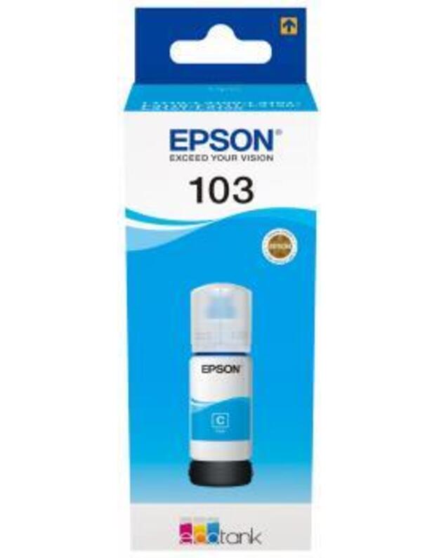 INK BOTTLE CYAN 103 65ML/ECOTANK C13T00S24A EPSON