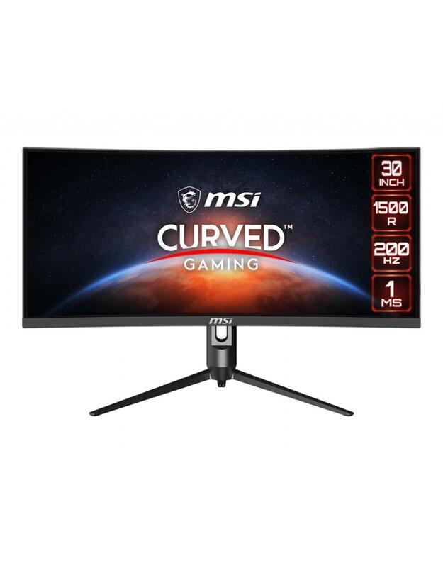 LCD Monitor|MSI|Optix MAG301CR2|29.5 |Gaming/Curved/21 : 9|Panel VA|2560x1080|21:9|200Hz|Matte|1 ms|Swivel|Pivot|Height adjustable|Tilt|Colour Black|OPTIXMAG301CR2