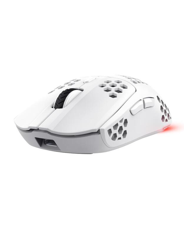 MOUSE USB OPTICAL WRL GXT929W/HELOX LIGHTW WHITE 25390 TRUST