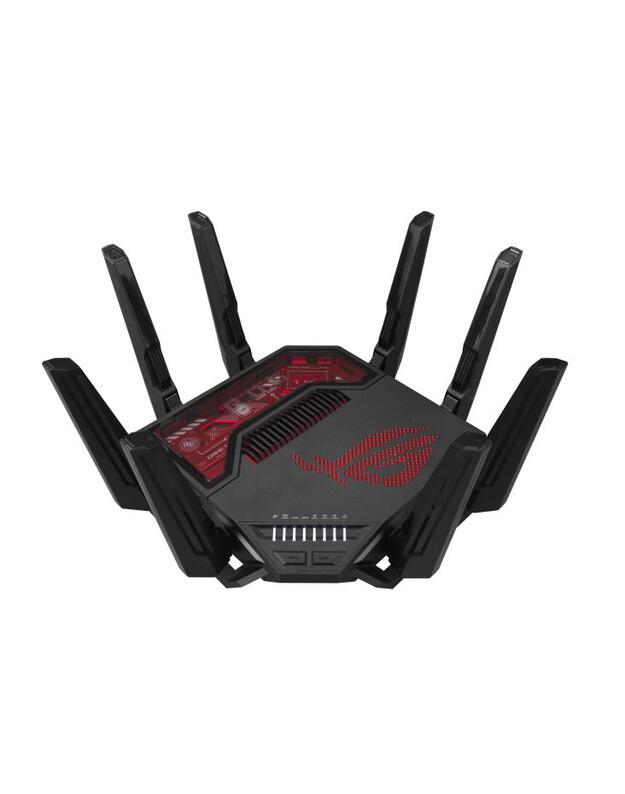 Wireless Router|ASUS|Wireless Router|19000 Mbps|Wi-Fi 6|Wi-Fi 7|IEEE 802.11a|IEEE 802.11b|IEEE 802.11g|IEEE 802.11n|IEEE 802.11ac|IEEE 802.11ax|USB 2.0|USB 3.2|1x10/100/1000M|1x2.5GbE|1x10GbE|Number of antennas 8|GT-BE19000