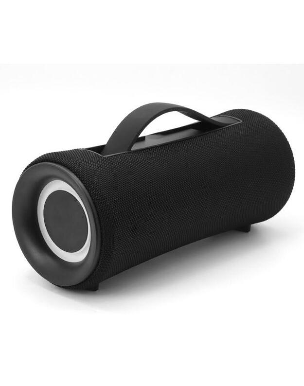 Portable Speaker|GEMBIRD|Black|Wireless|1xUSB-C|SPK-BT-LED-04