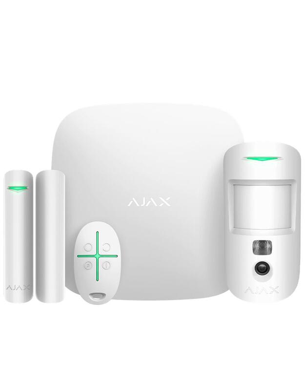 ALARM SECURITY STARTERKIT CAM/WHITE 38172 AJAX