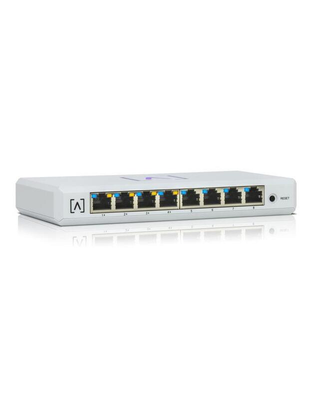 Switch|ALTA LABS|S8-POE|Desktop/pedestal|Rack|PoE+ ports 4|60 Watts|S8-POE