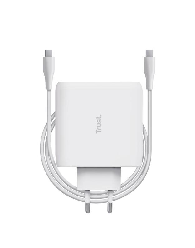 MOBILE CHARGER WALL MAXO 100W/USB-C WHITE 25140 TRUST