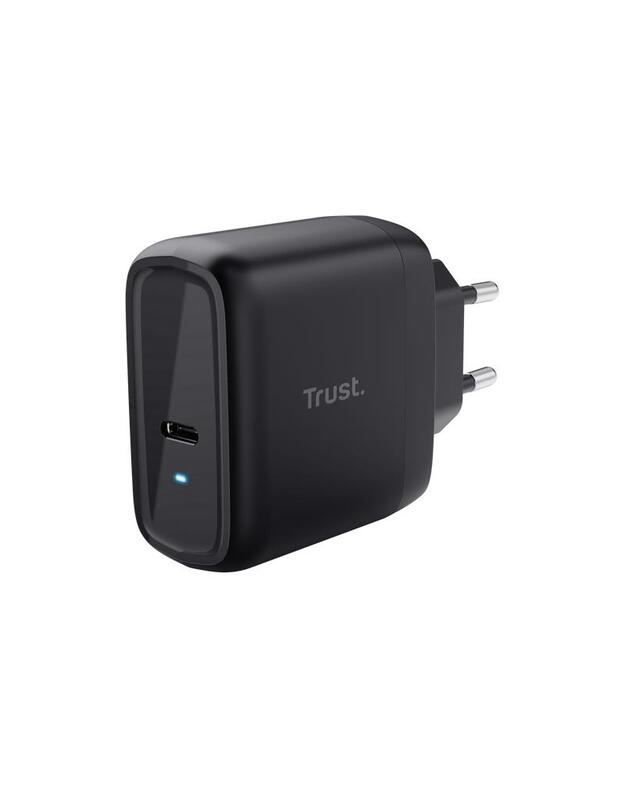 MOBILE CHARGER WALL MAXO 65W/USB-C BLACK 24817 TRUST