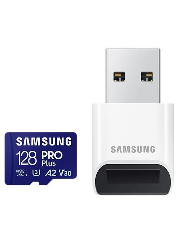 MEMORY MICRO SDXC PRO+ 128GB/W/READER MB-MD128SB/WW SAMSUNG