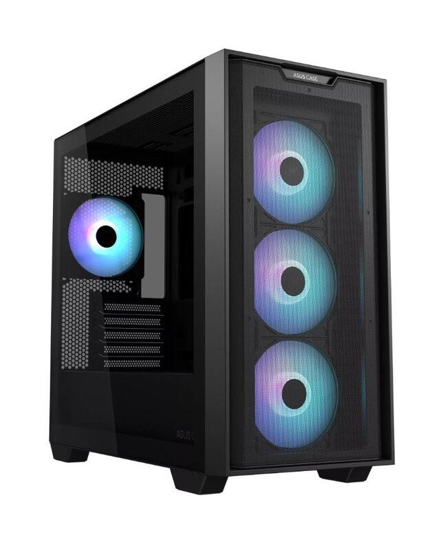 Case|ASUS|A21 PLUS|MidiTower|Case product features Transparent panel|Not included|MicroATX|MiniITX|Colour Black|A21PLUS