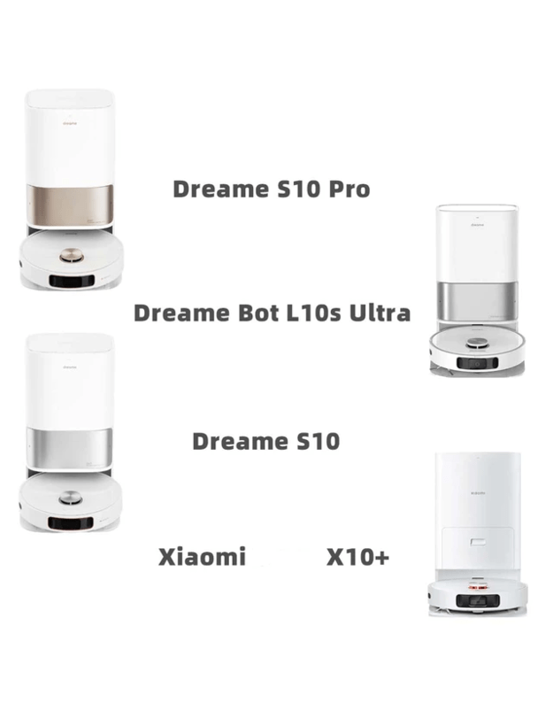 Xiaomi Robot Vacuum X10+, Dreame S10, S10 Pro, L10s Ultra atsarginių dalių komplektas (pakaitalas)