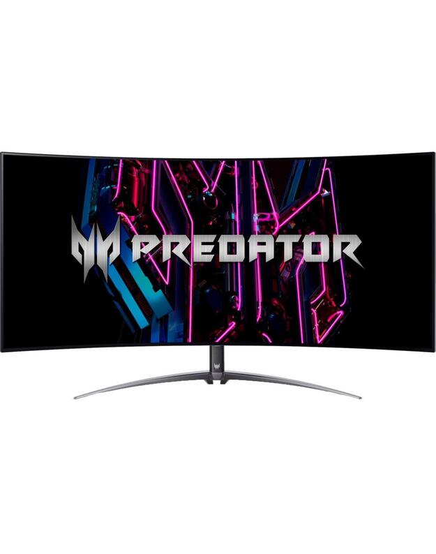 LCD Monitor|ACER|X45BMIIPHUZX|44.5 |Gaming/Curved/21 : 9|Panel OLED|3440x1440|21:9|240 Hz|Matte|0.1 ms|Speakers|Swivel|Tilt|Colour Black|UM.MXXEE.001