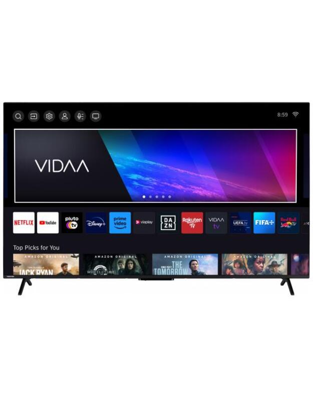 TV Set|TOSHIBA|65 |4K/Smart|3840x2160|Wireless LAN|Bluetooth|Android TV|Black|65QV2463DG