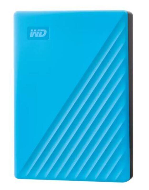 External HDD|WESTERN DIGITAL|My Passport|6TB|USB 2.0|USB 3.2|Sky Blue|WDBR9S0060BBL-WESN