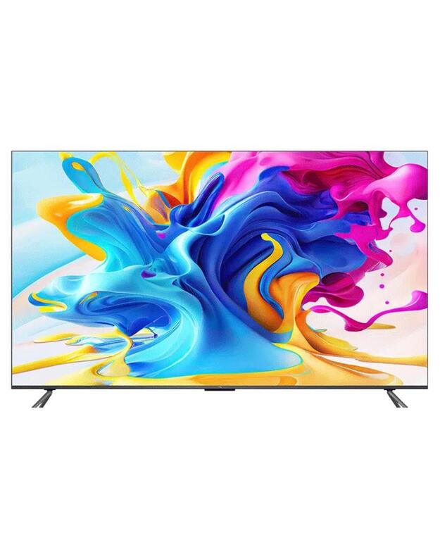 TV Set|TCL|50 |4K/Smart|QLED|Wireless LAN|Bluetooth|Google TV|Black|50C643