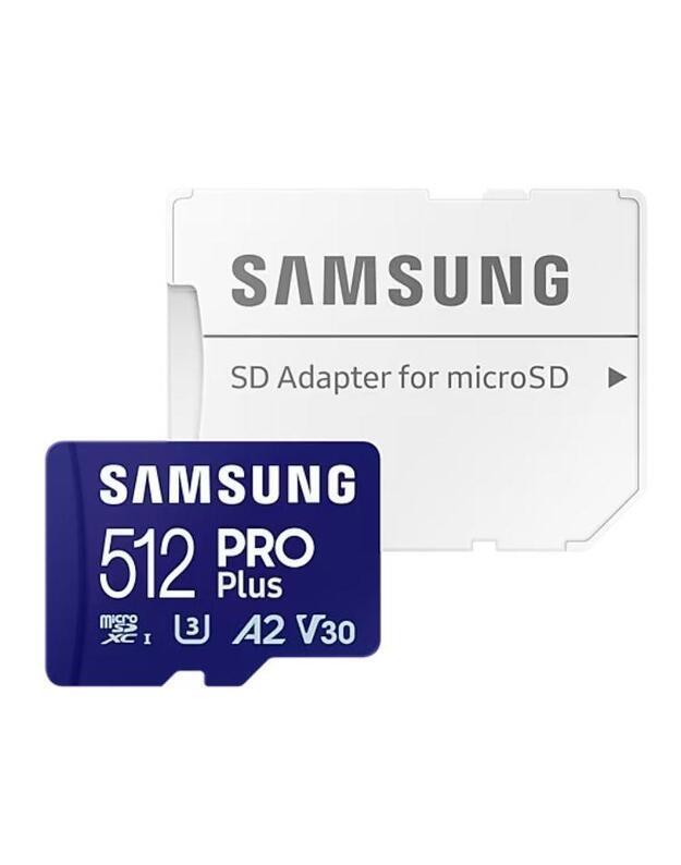 MEMORY MICRO SDXC PRO+ 512GB/W/ADAPT MB-MD512SA/EU SAMSUNG