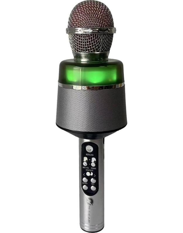 MICROPHONE KARAOKE BLUETOOTH/SILVER STARMIC S20LS N-GEAR