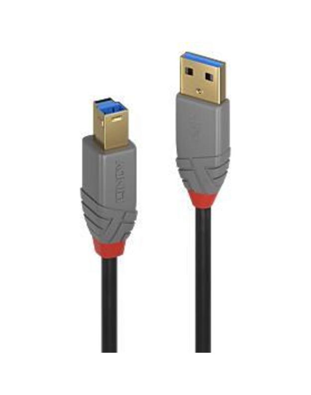 CABLE USB3.2 A-B 1M/ANTHRA 36741 LINDY