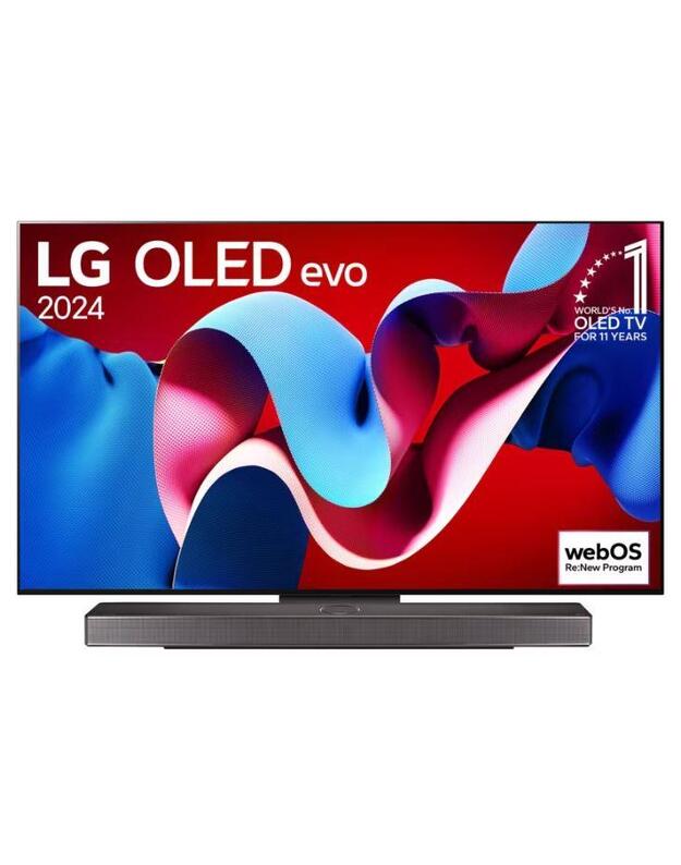 TV Set|LG|55 |OLED/4K/Smart|3840x2160|Wireless LAN|Bluetooth|webOS|Black|OLED55C41LA