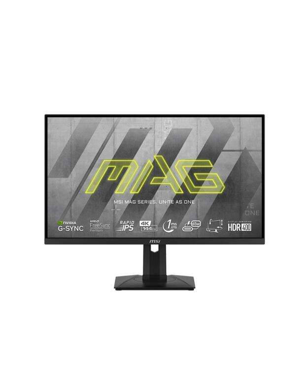 LCD Monitor|MSI|MAG 274UPF|27 |4K|Panel IPS|3840x2160|16:9|144Hz|Matte|1 ms|Swivel|Pivot|Height adjustable|Tilt|Colour Black|MAG274UPF