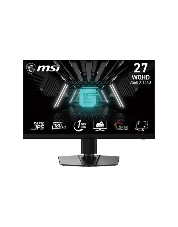 LCD Monitor|MSI|G272QPF E2|27 |Gaming|Panel IPS|2560x1440|16:9|180Hz|1 ms|Swivel|Pivot|Height adjustable|Tilt|G272QPFE2