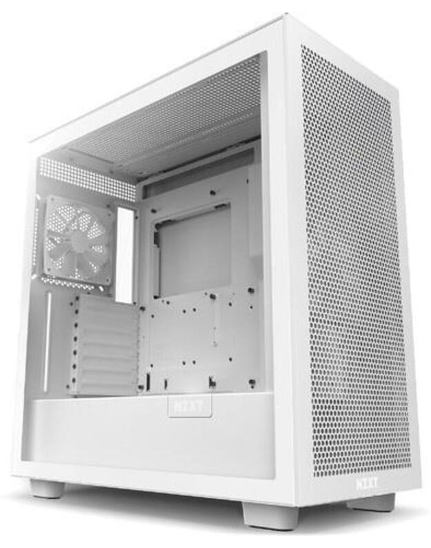 Case|NZXT|H7 Flow|MidiTower|ATX|EATX|MicroATX|MiniITX|Colour White|CM-H72FW-01