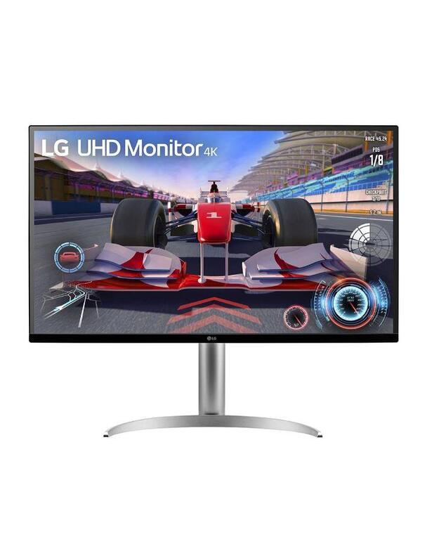 LCD Monitor|LG|31.5 |Panel VA|3840x2160|16:9|144 Hz|Matte|5 ms|Speakers|Pivot|Height adjustable|Tilt|Colour Black / White|32UQ750P-W