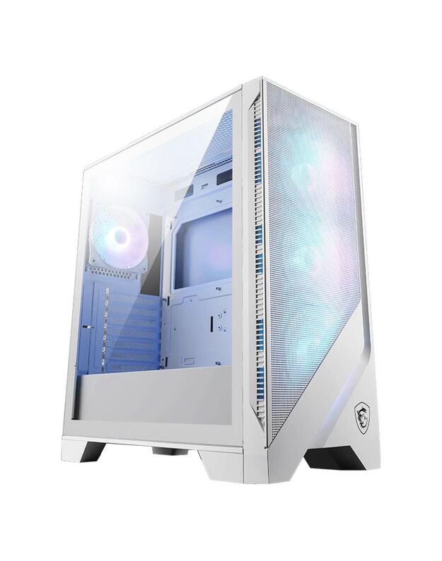 Case|MSI|MAG FORGE 320R AIRFLOW|MidiTower|Case product features Transparent panel|ATX|MicroATX|MiniITX|Colour White|MAGFORGE320RAIRFLOWWH