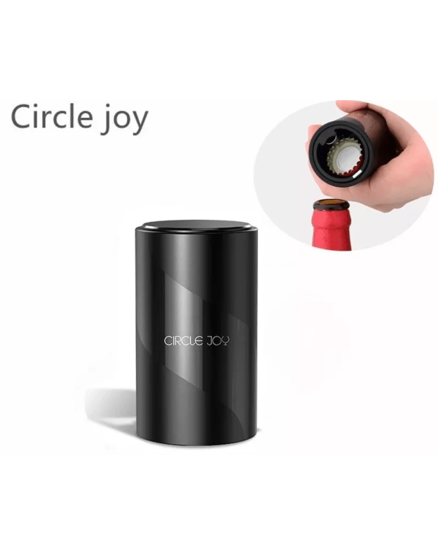 Circle Joy Darth Vader elektrinis vyno atidarymo rinkinys, juodas