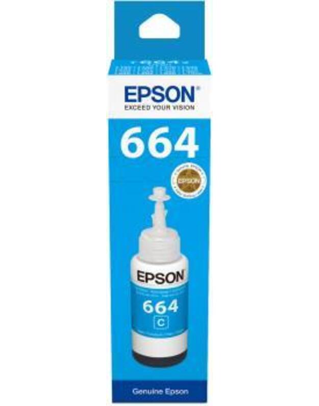 INK BOTTLE CYAN T6642 70ML/C13T66424A EPSON